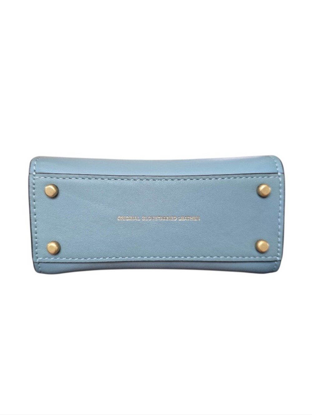 Coach Cashin Sage Green Blue Mini Crossbody Tote - Picture 6 of 14